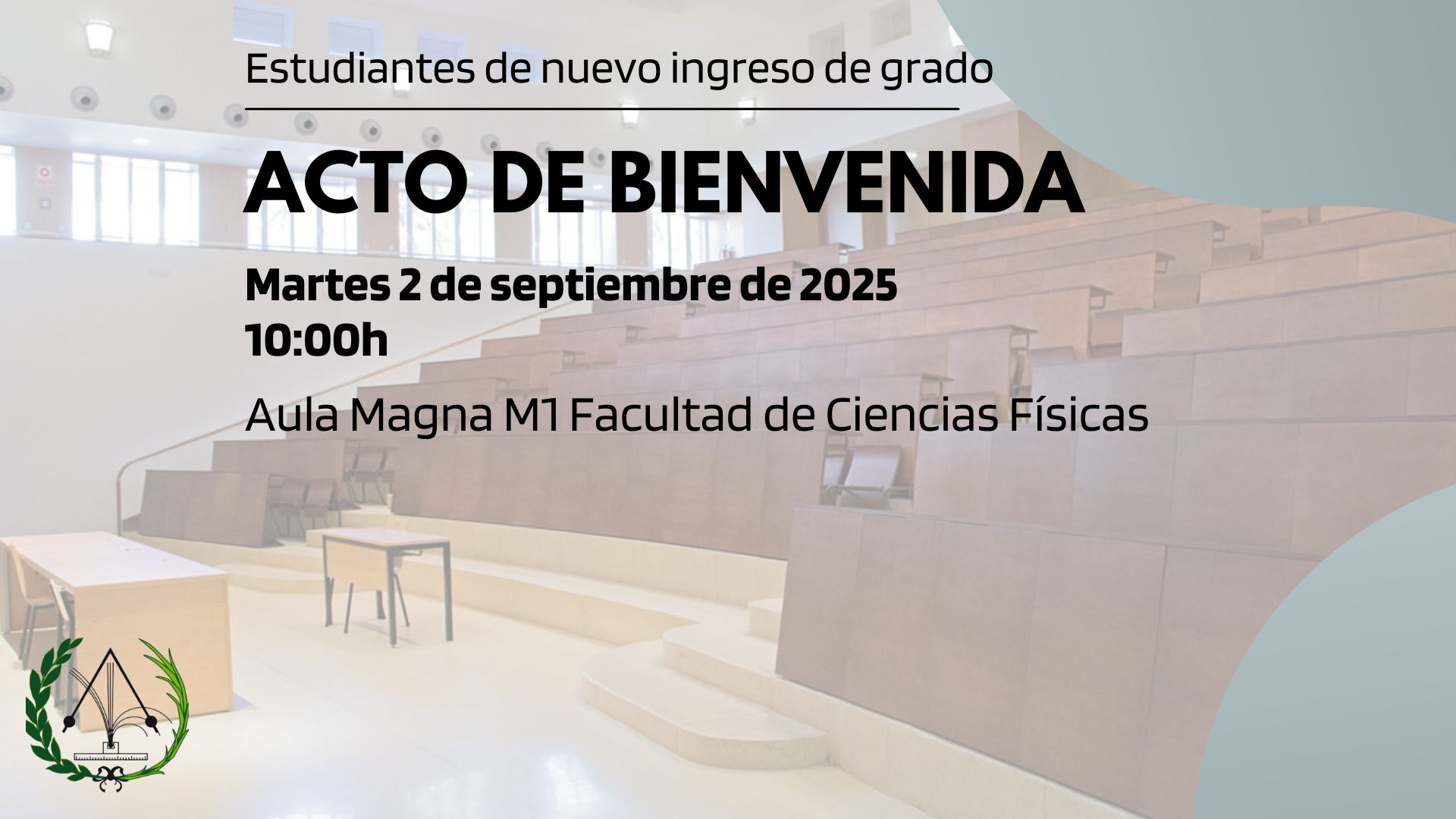 Acto de Bienvenida para los estudiantes de nuevo ingreso